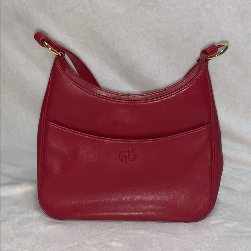 Giani Bernini Red Shoulder Purse
